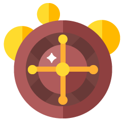 Roulette hub icon