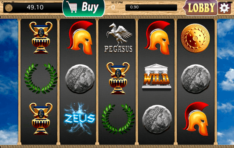 Titan Casino slots game screenshot