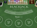 Titan Casino blackjack game screenshot thumb